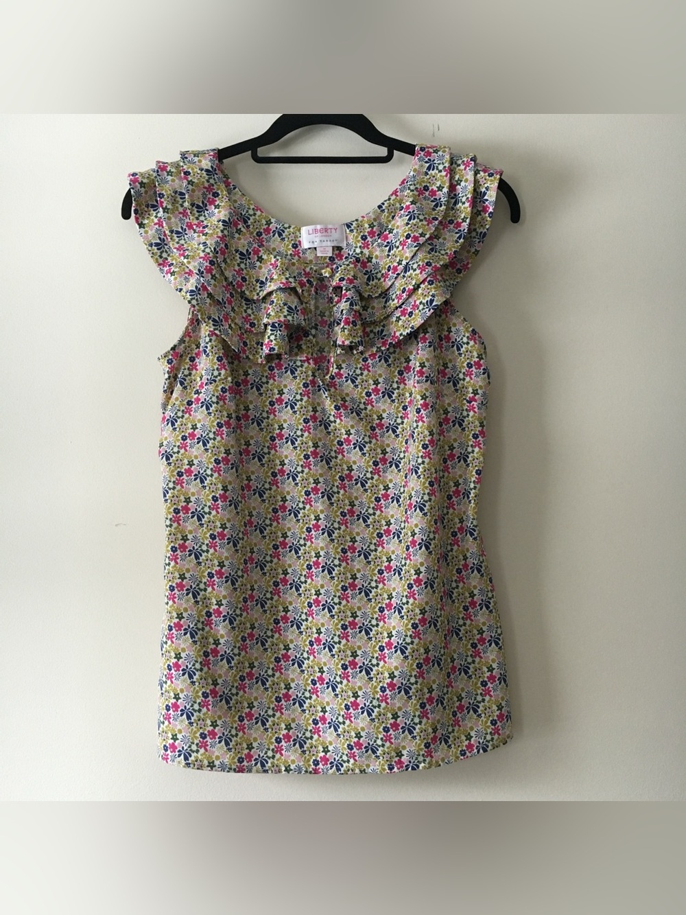 Liberty of London For Target Ruffle Floral Top